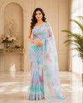 Pearl Mist Organza Saree