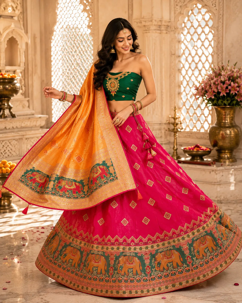 Rajsi Rani Banarasi Lehenga