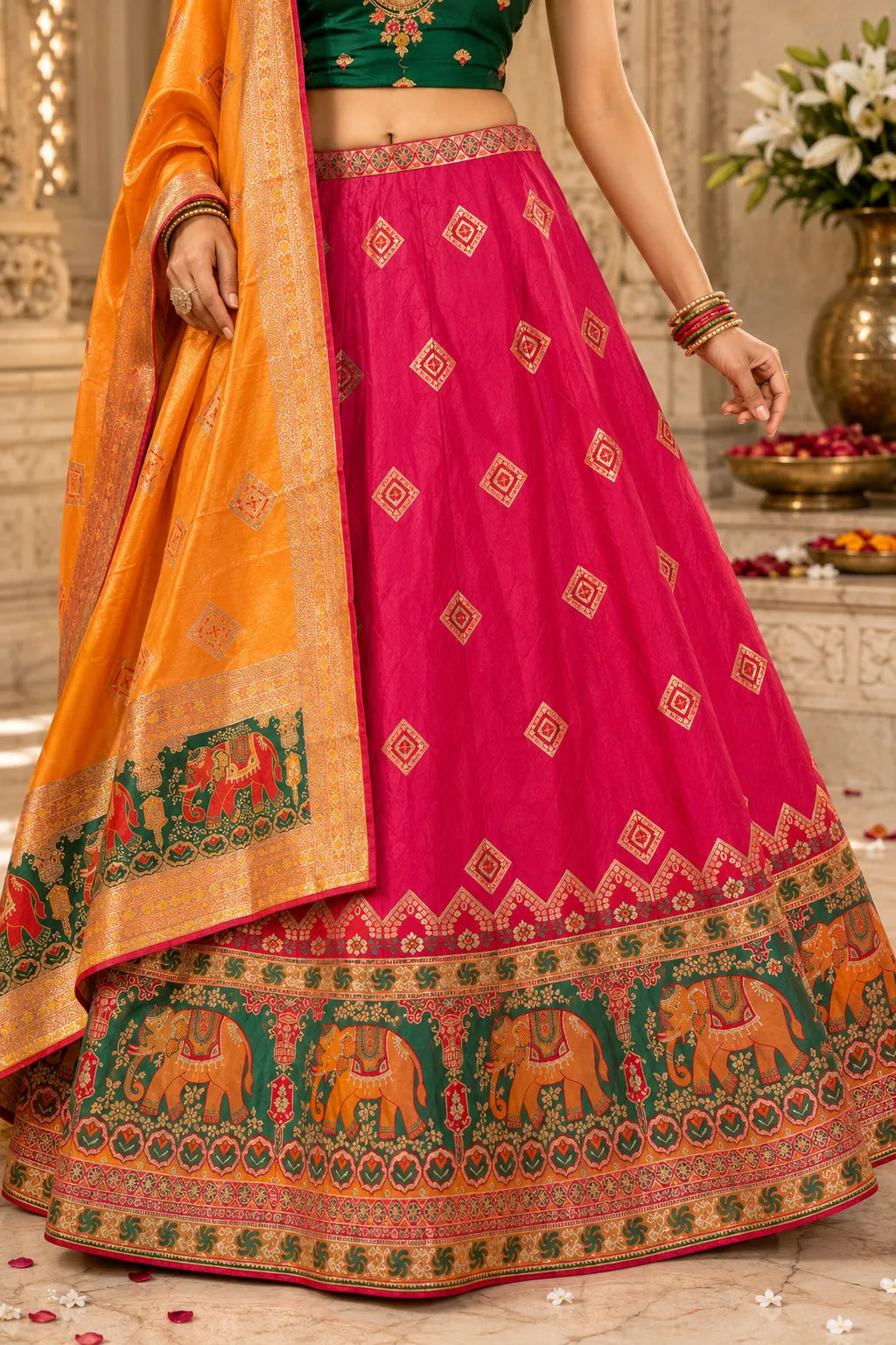 Rajsi Rani Banarasi Lehenga