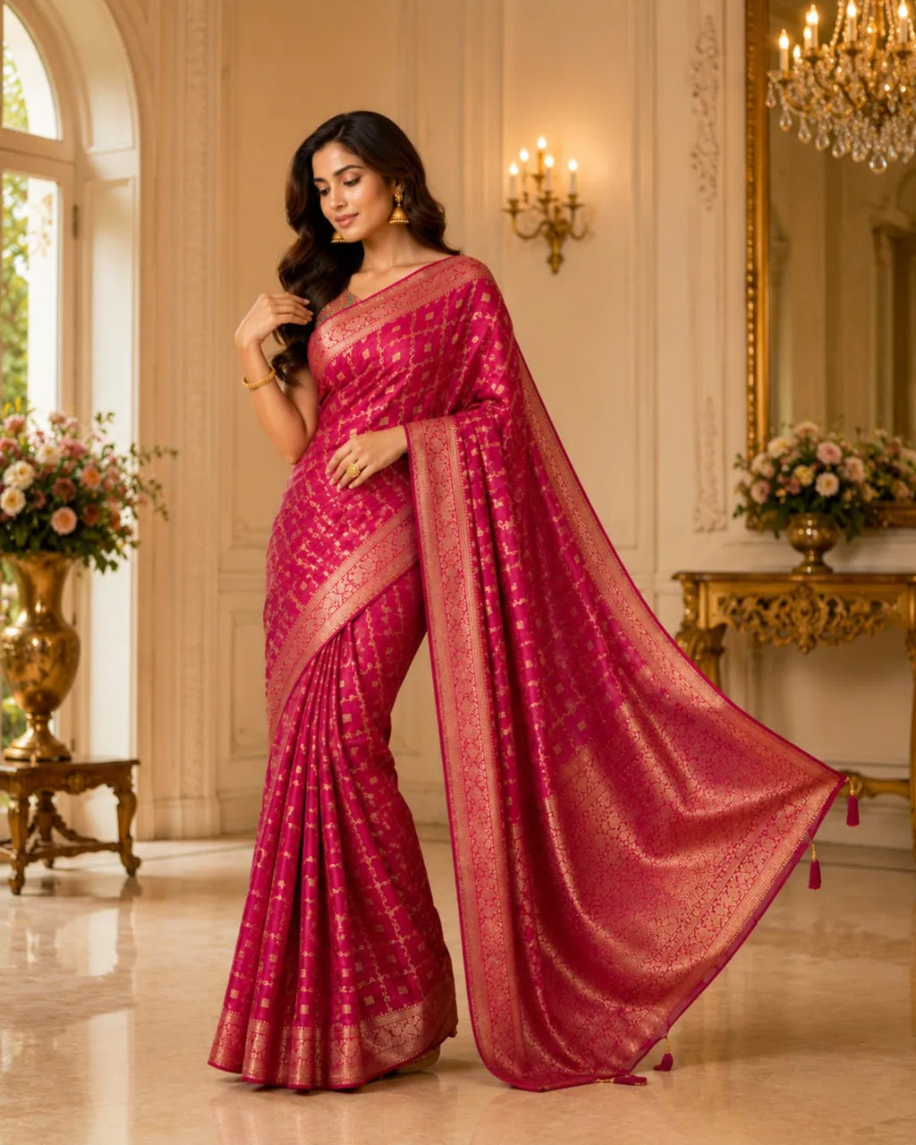 Rajsi Vaibhav Banarasi Silk Saree