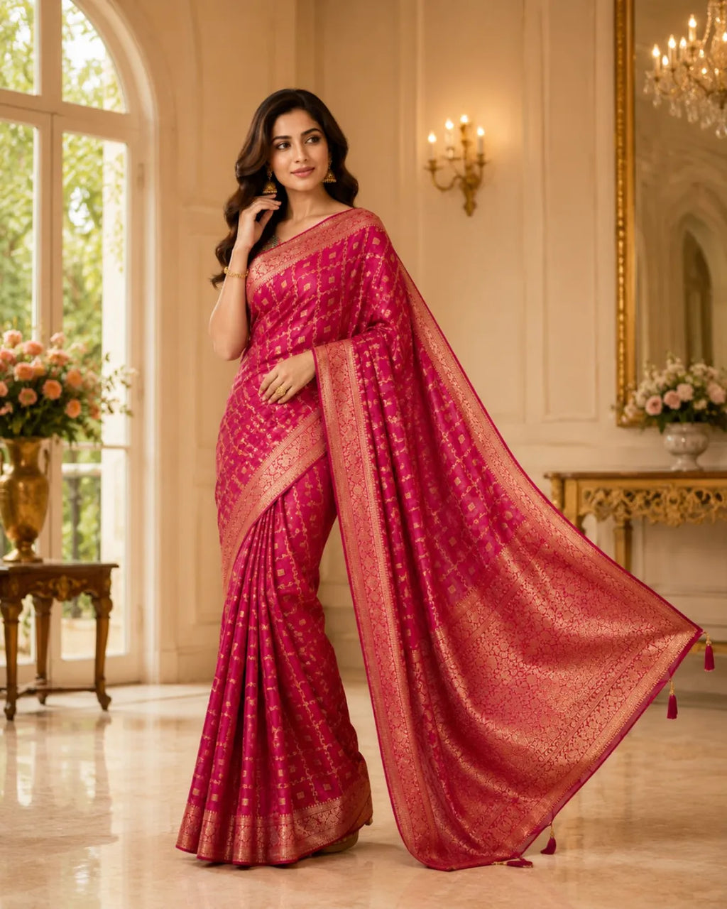 Rajsi Vaibhav Banarasi Silk Saree