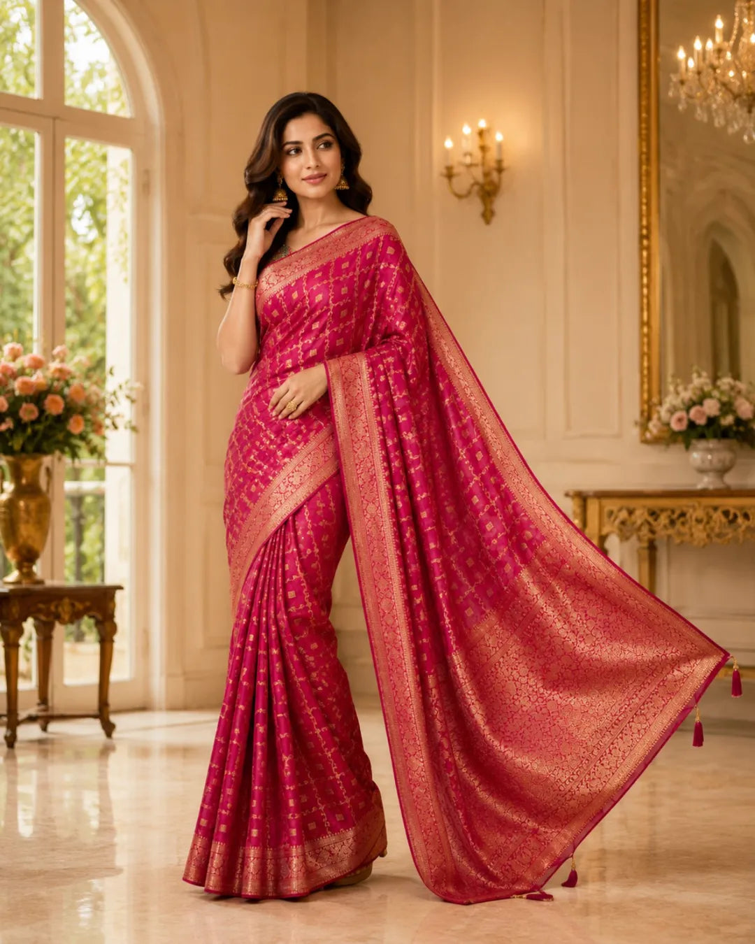 Rajsi Vaibhav Banarasi Silk Saree