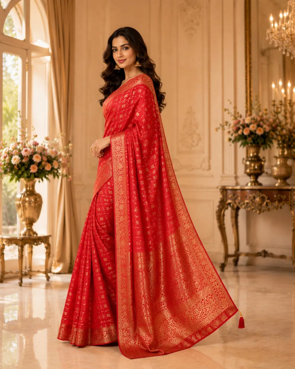 Rajsi Vaibhav Banarasi Silk Saree
