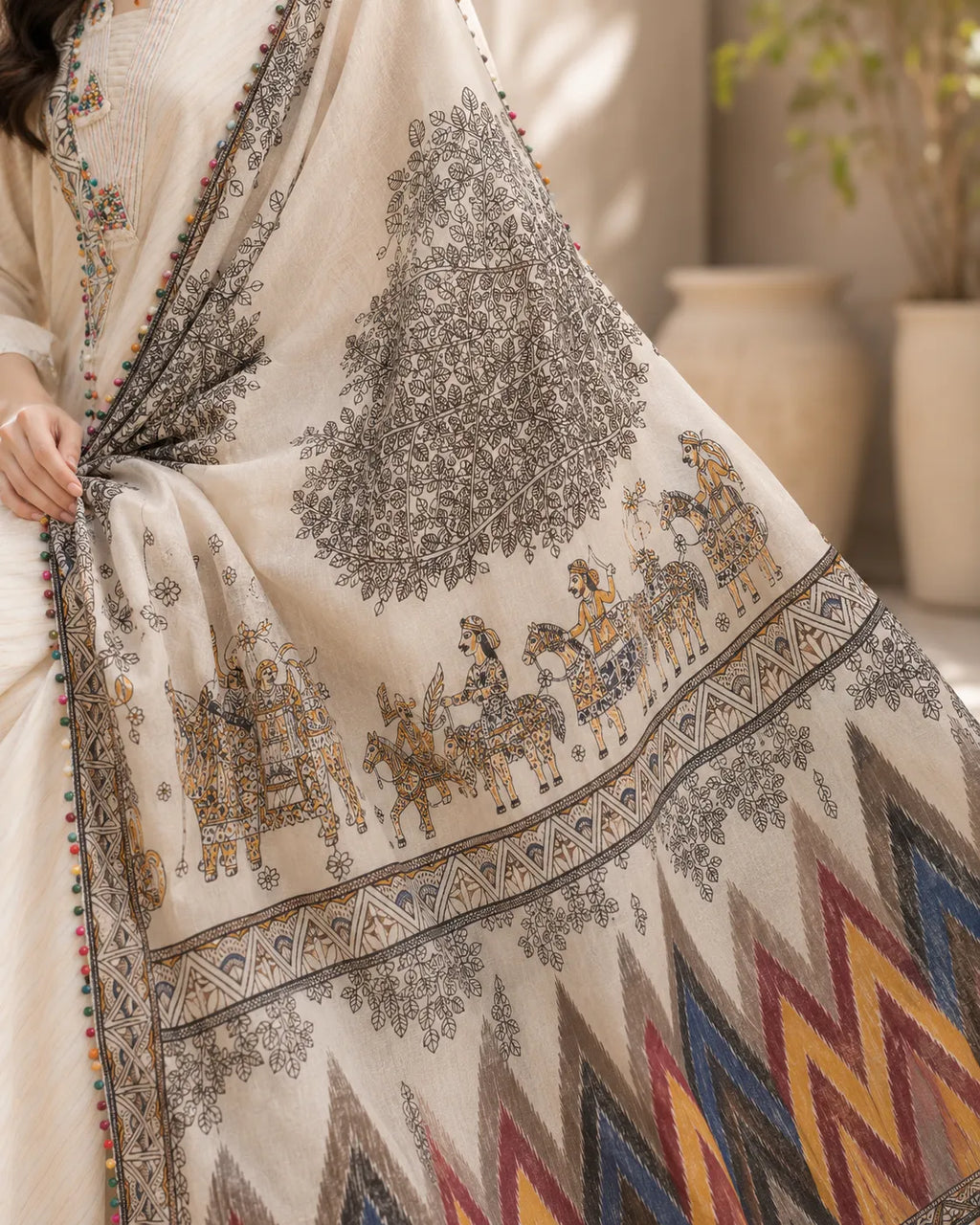 Rajvansh Artisan Cotton Suit Set