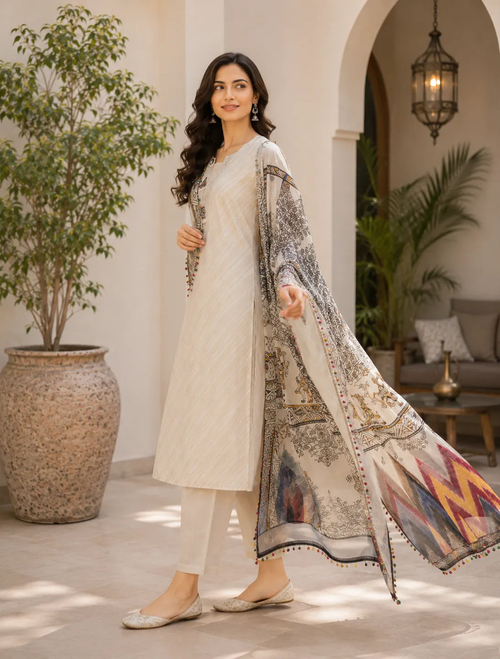 Rajvansh Artisan Cotton Suit Set