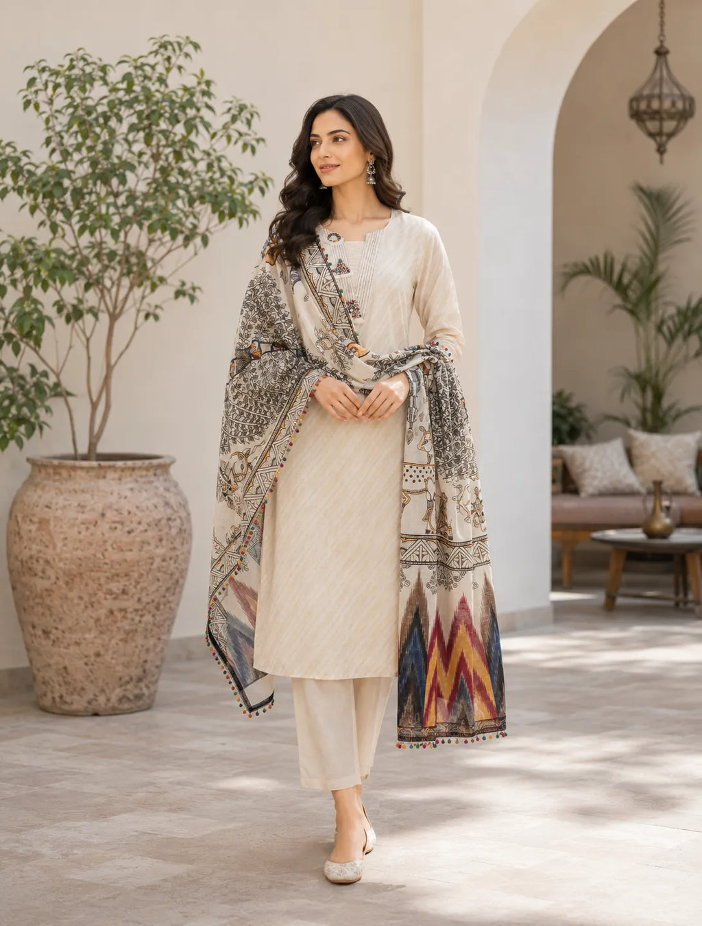 Rajvansh Artisan Cotton Suit Set