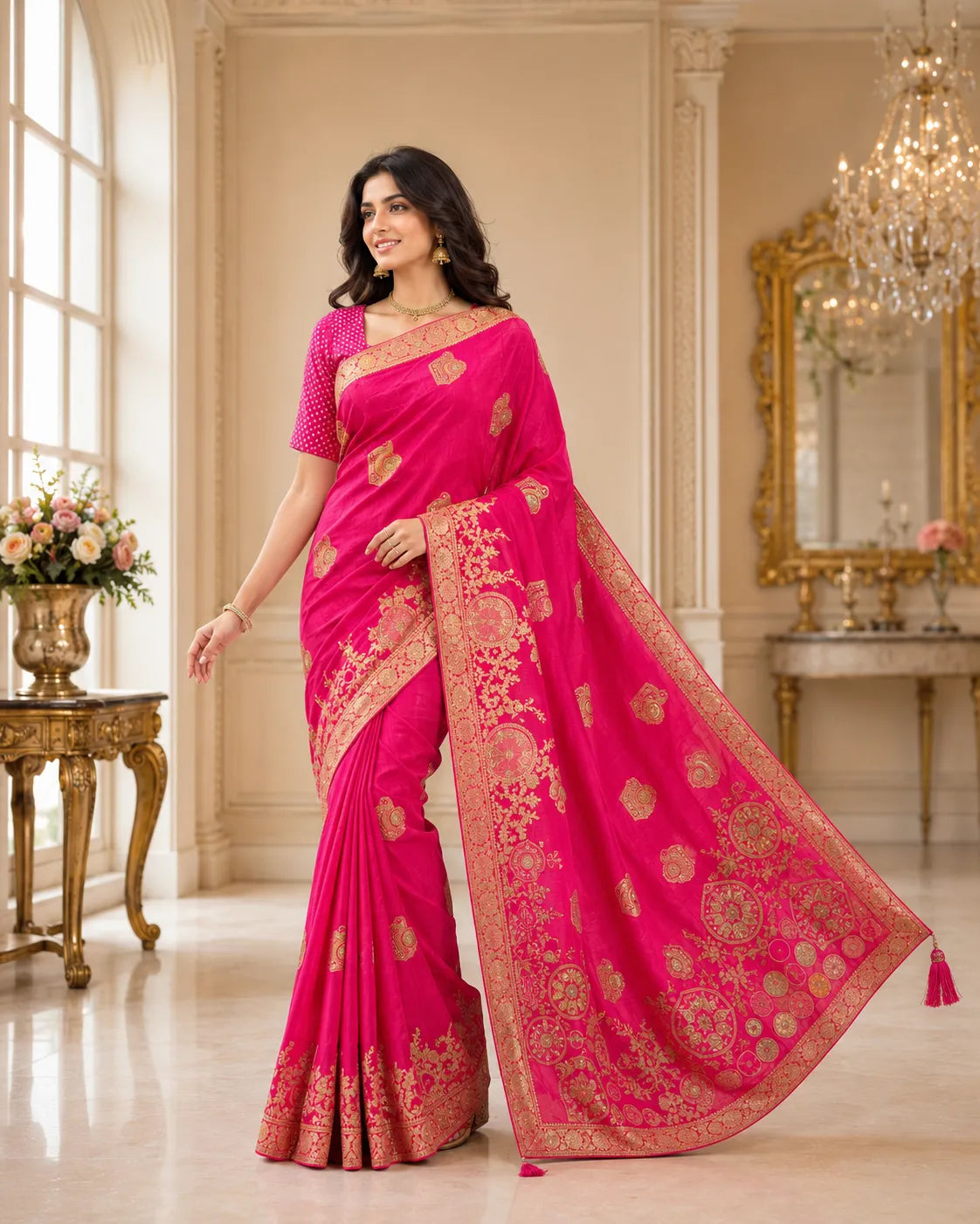 Rajwada Zari Weave Banarasi Saree