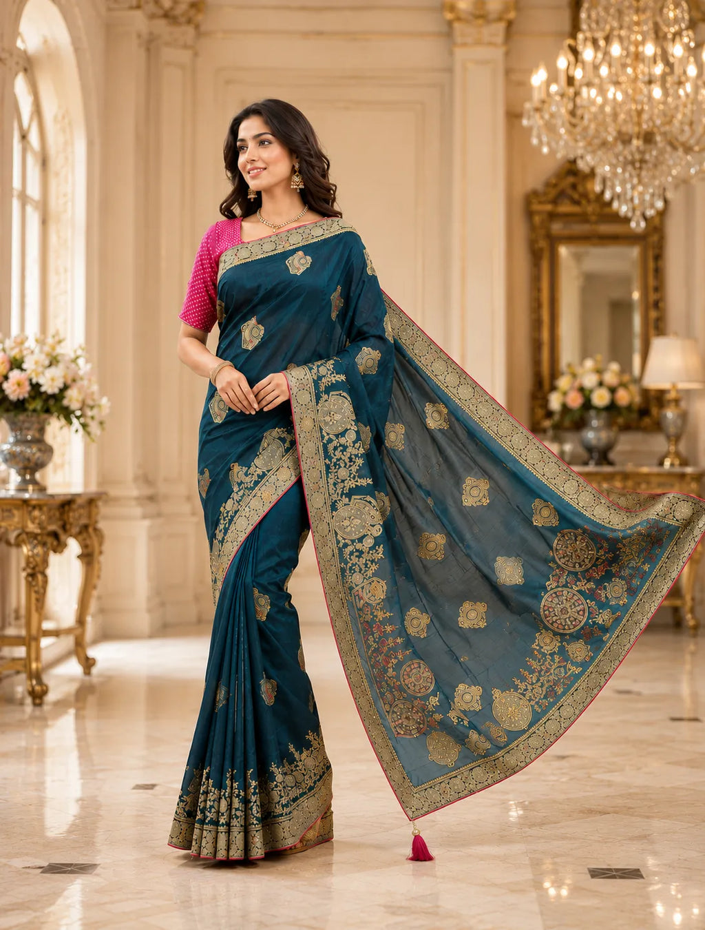 Rajwada Zari Weave Banarasi Saree