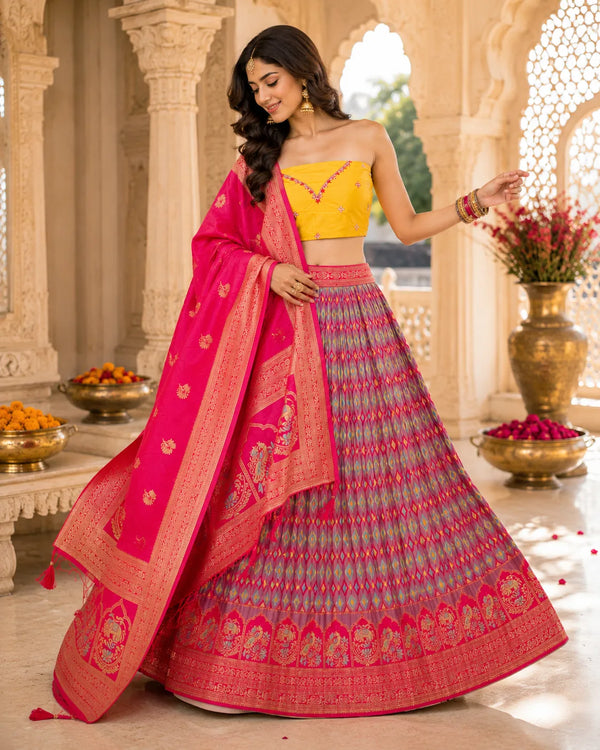 Rangmahal Banarasi Lehenga