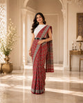 Rangrez Ajrakh Saree