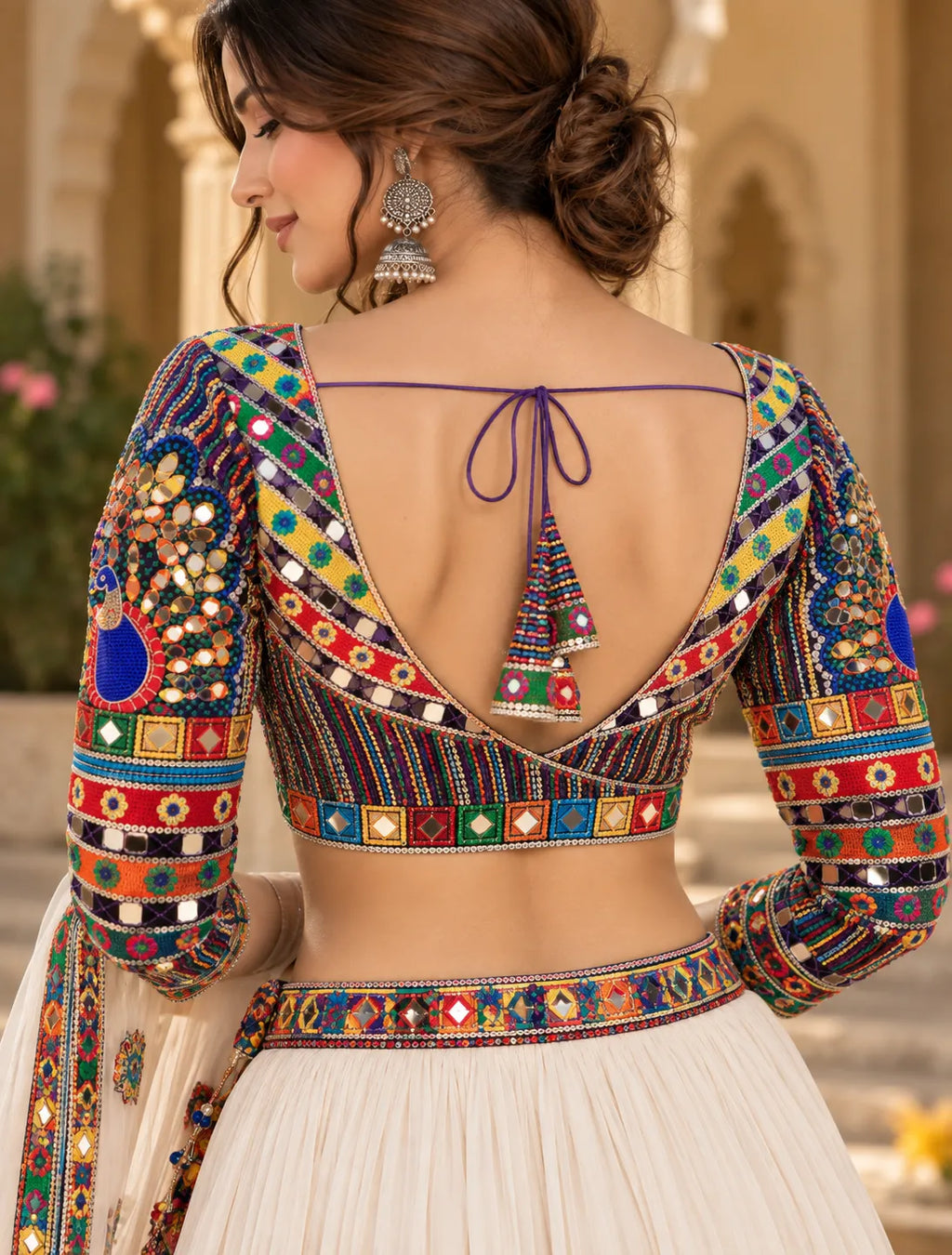 Rangrez Peacock Dandiya Blouse