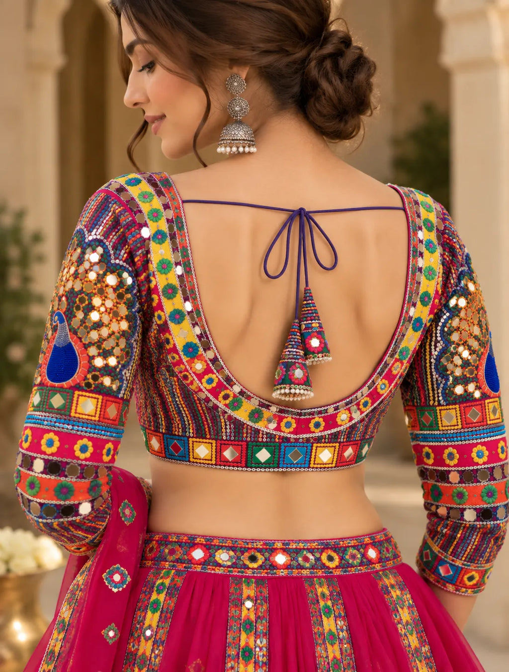 Rangrez Peacock Dandiya Blouse