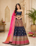Rani Noor Banarasi Lehenga