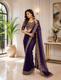 Regal Embroidered Ready To Wear Saree