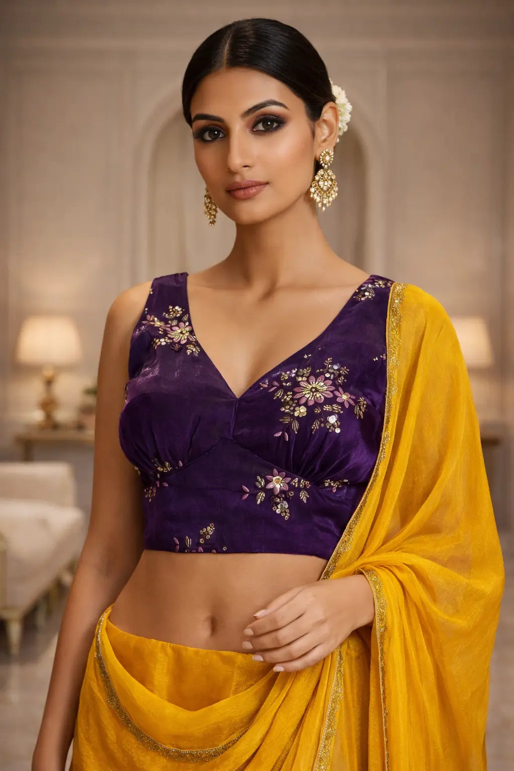 Regal Tissue Blouse