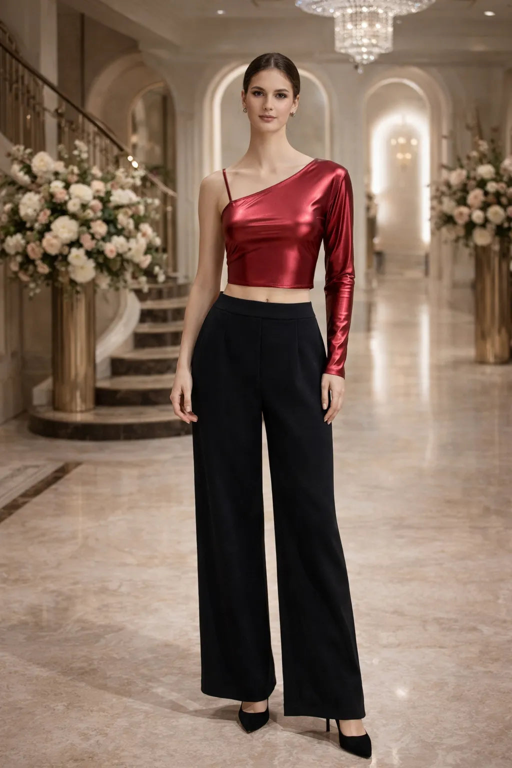 Rouge Luxe Top