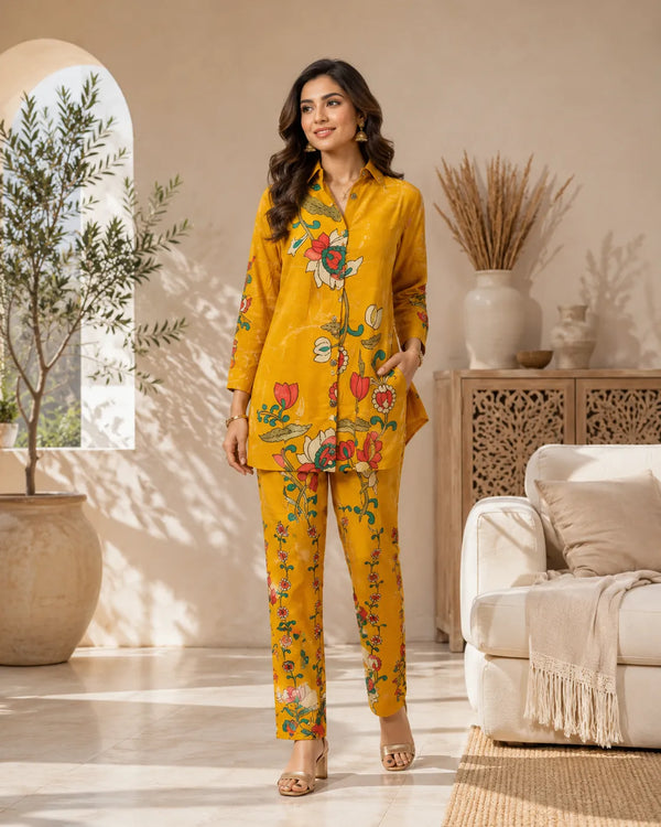 Ruhani Bloom Co Ord Set