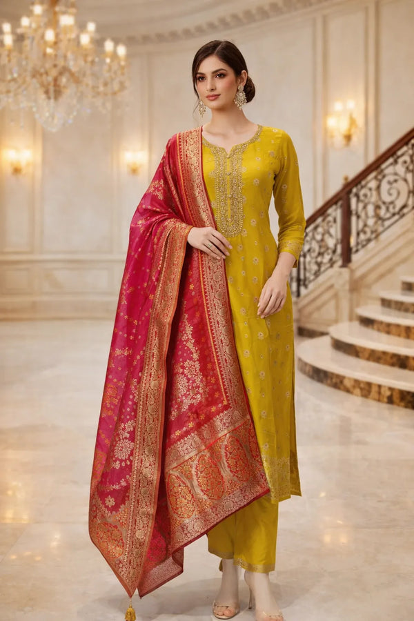 Saanvi Festive Suit Set