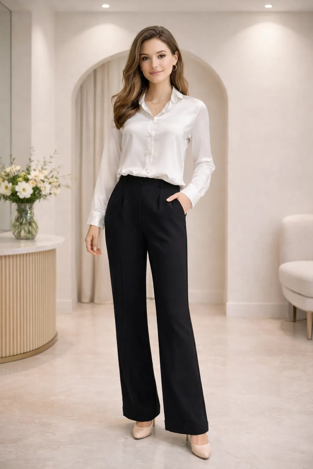 Satin Classic Shirt
