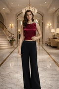 Satin Sleeveless Top