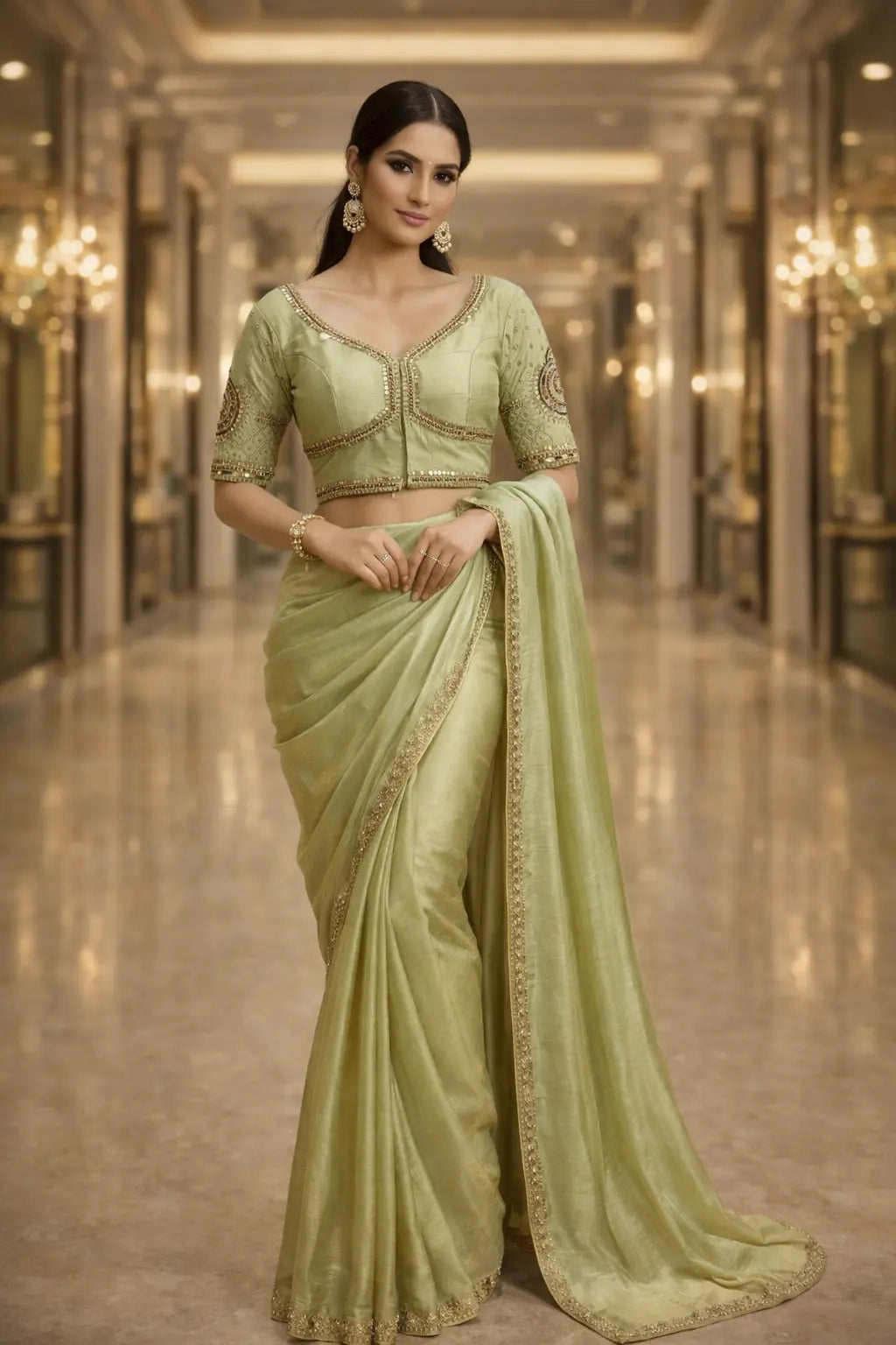 Sculpted Grace Blouse