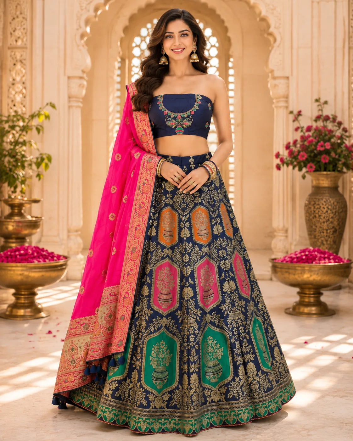 Shahi Kalash Banarasi Lehenga