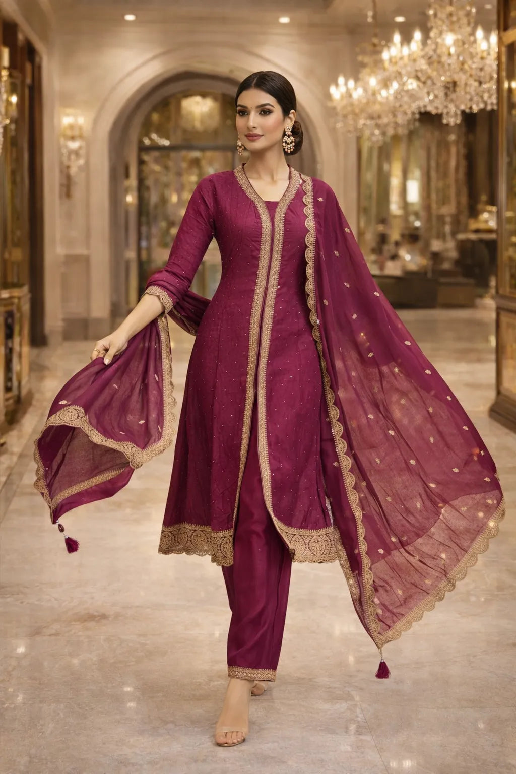 Shashwati Frock Suit Set