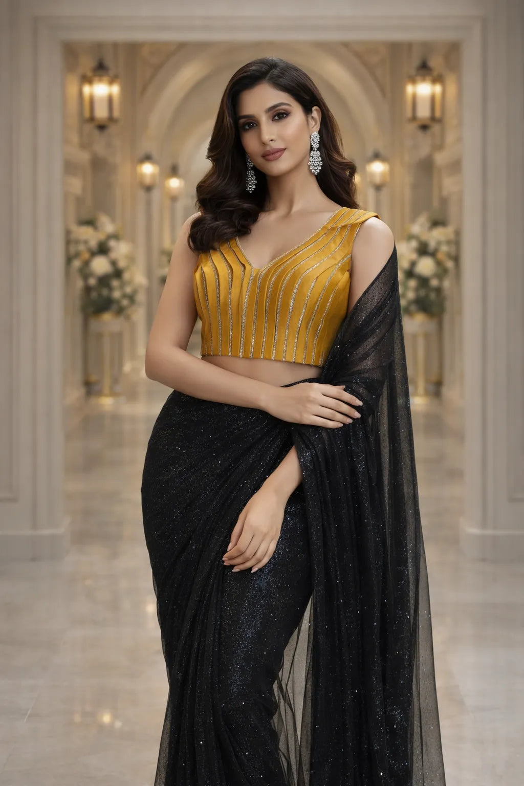 Strip Glam Blouse