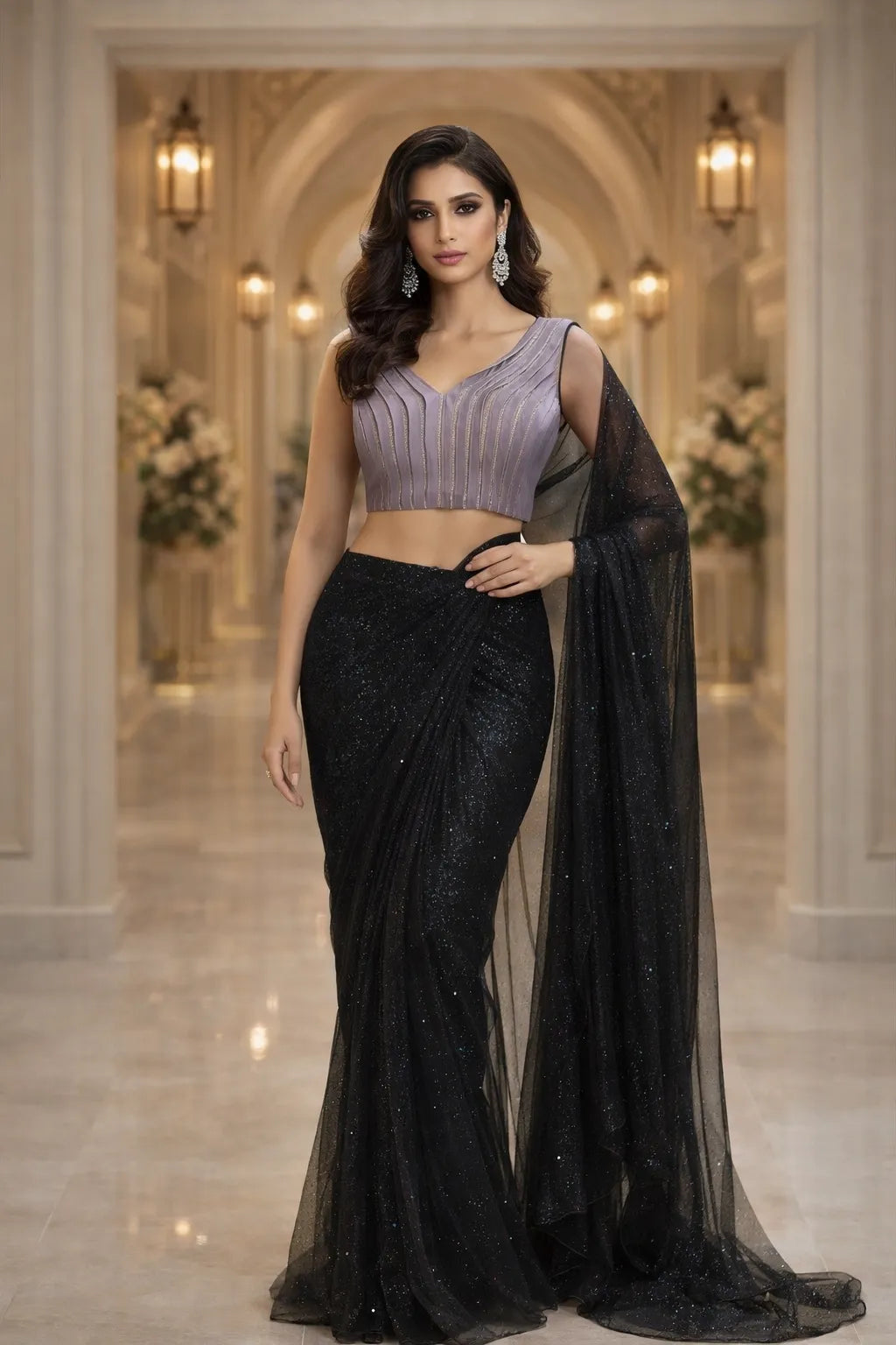 Strip Glam Blouse