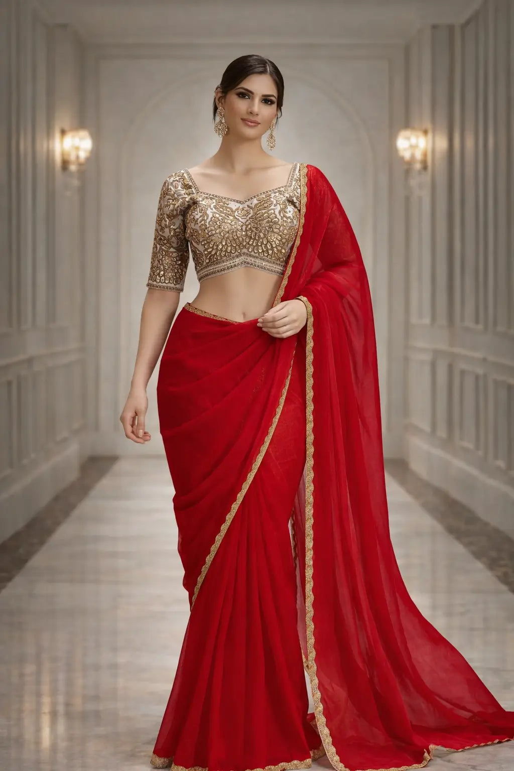 Timeless Ethenic Glam Blouse