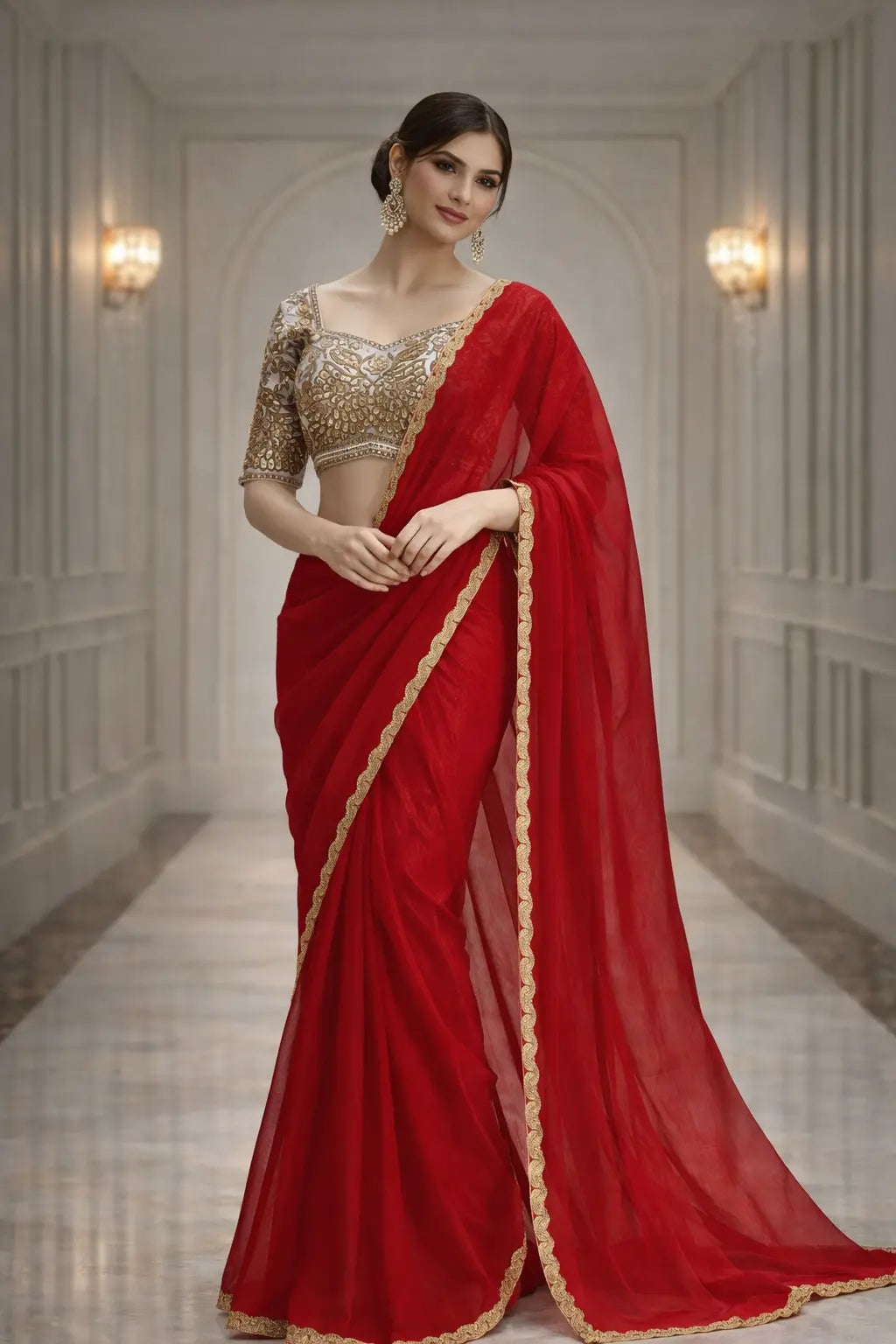 Timeless Ethenic Glam Blouse