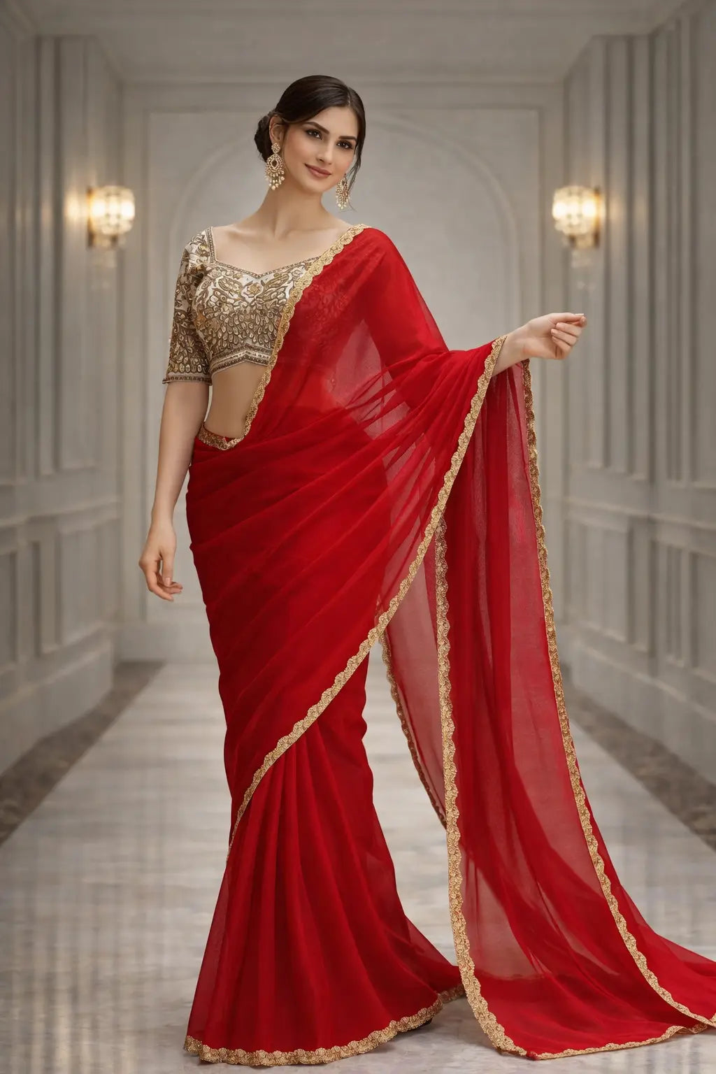 Timeless Ethenic Glam Blouse