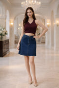 Urban Chic Denim Mini Skirt