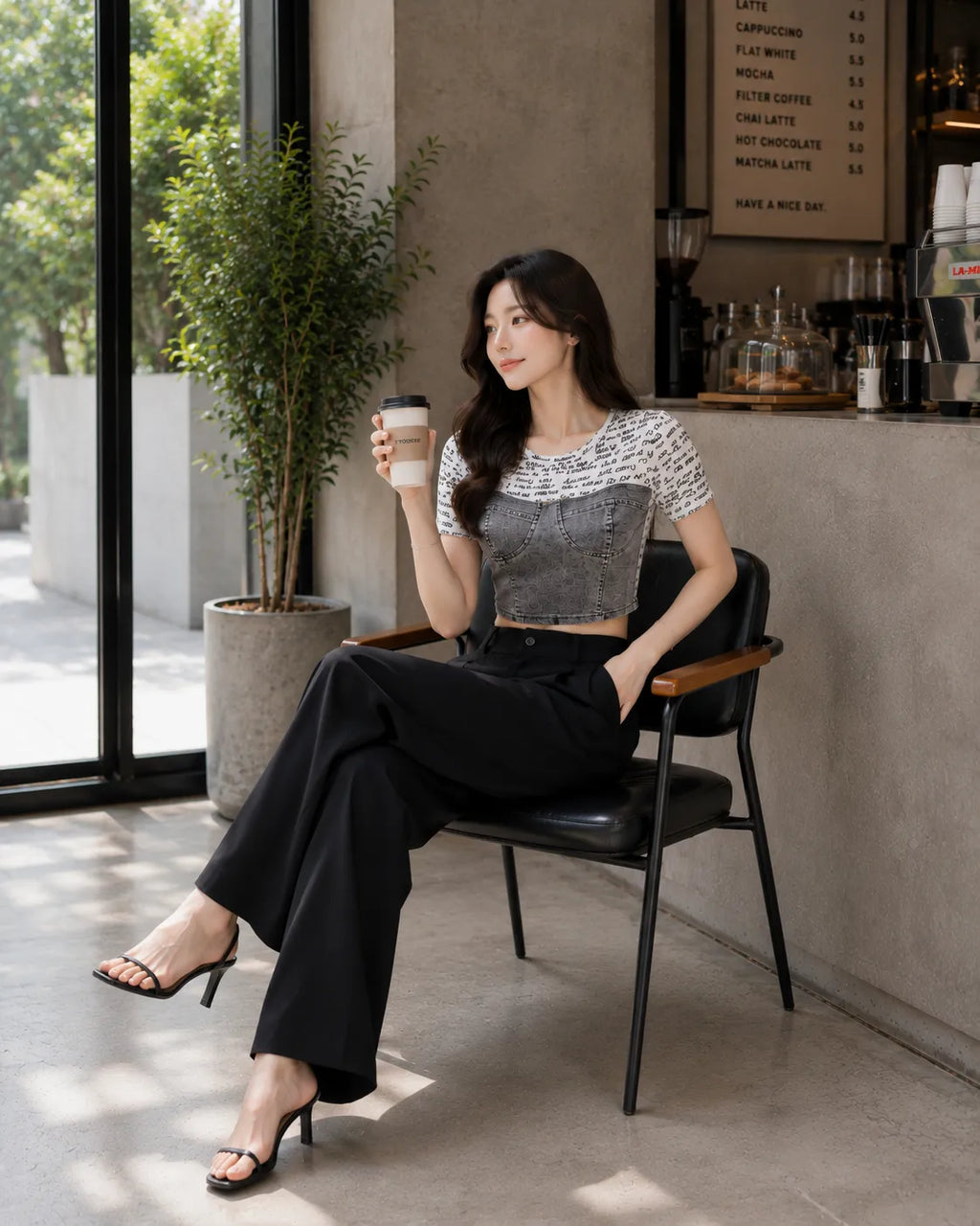 Urban Muse Layered Crop Top