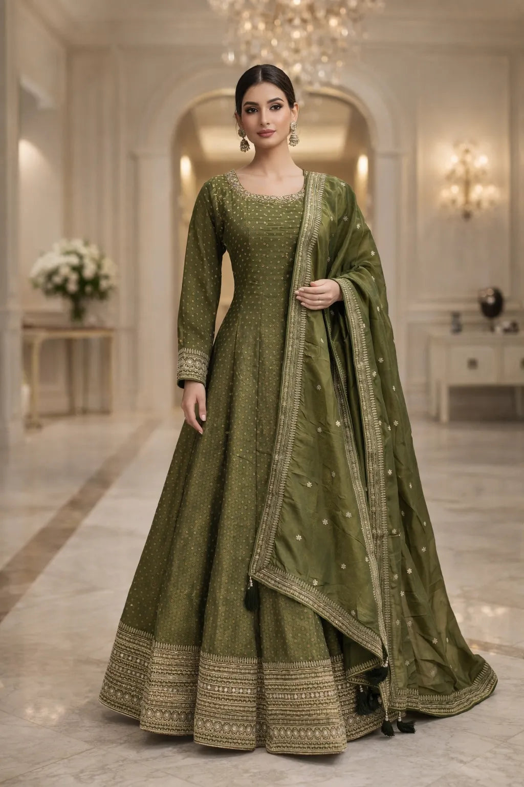Vanya Grace Anarkali Set