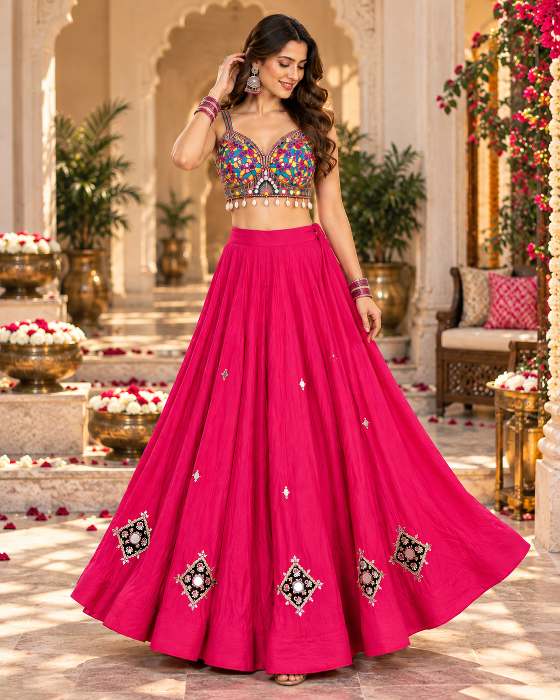 Veyara Mirror Chaniya Choli Set