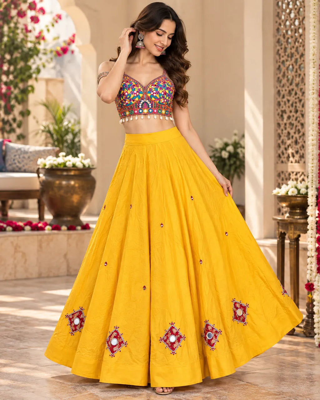Veyara Mirror Chaniya Choli Set