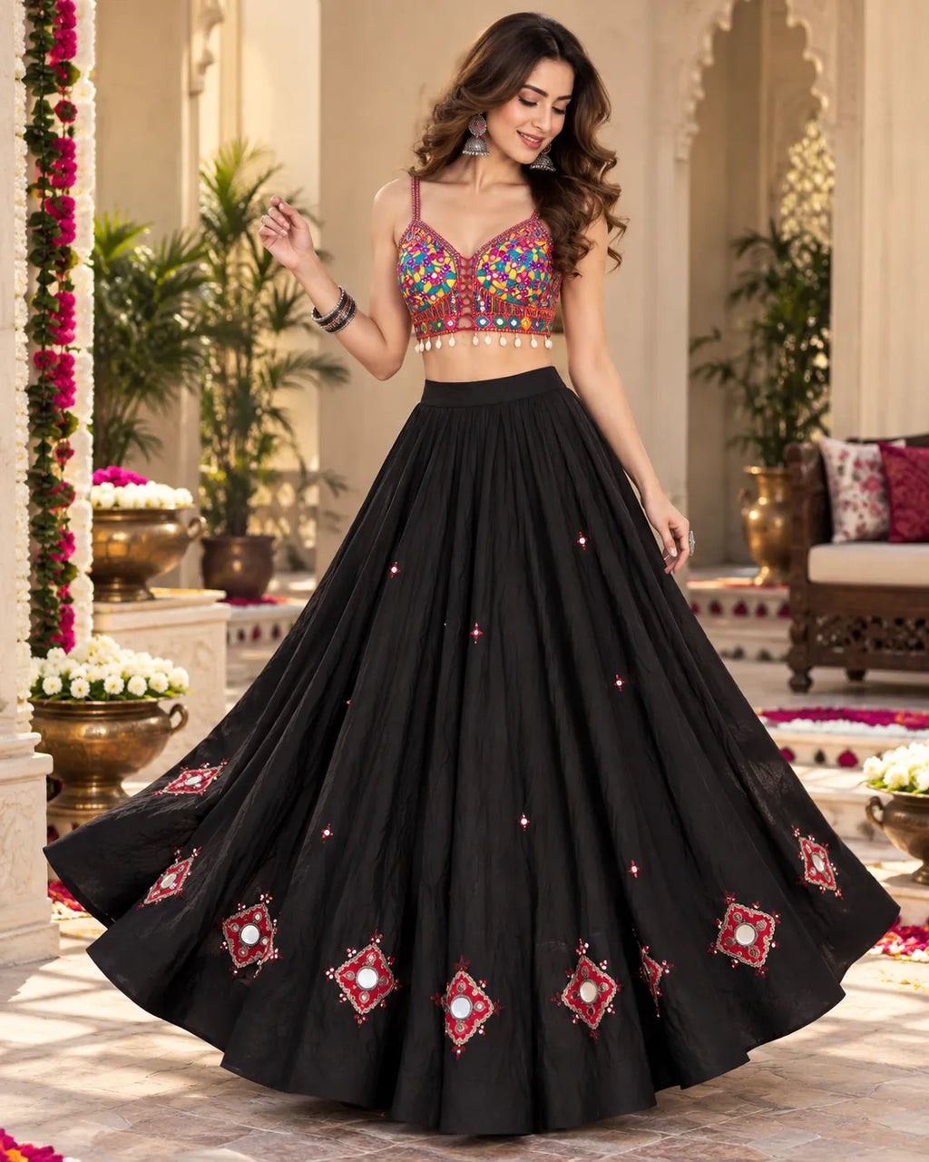Veyara Mirror Chaniya Choli Set