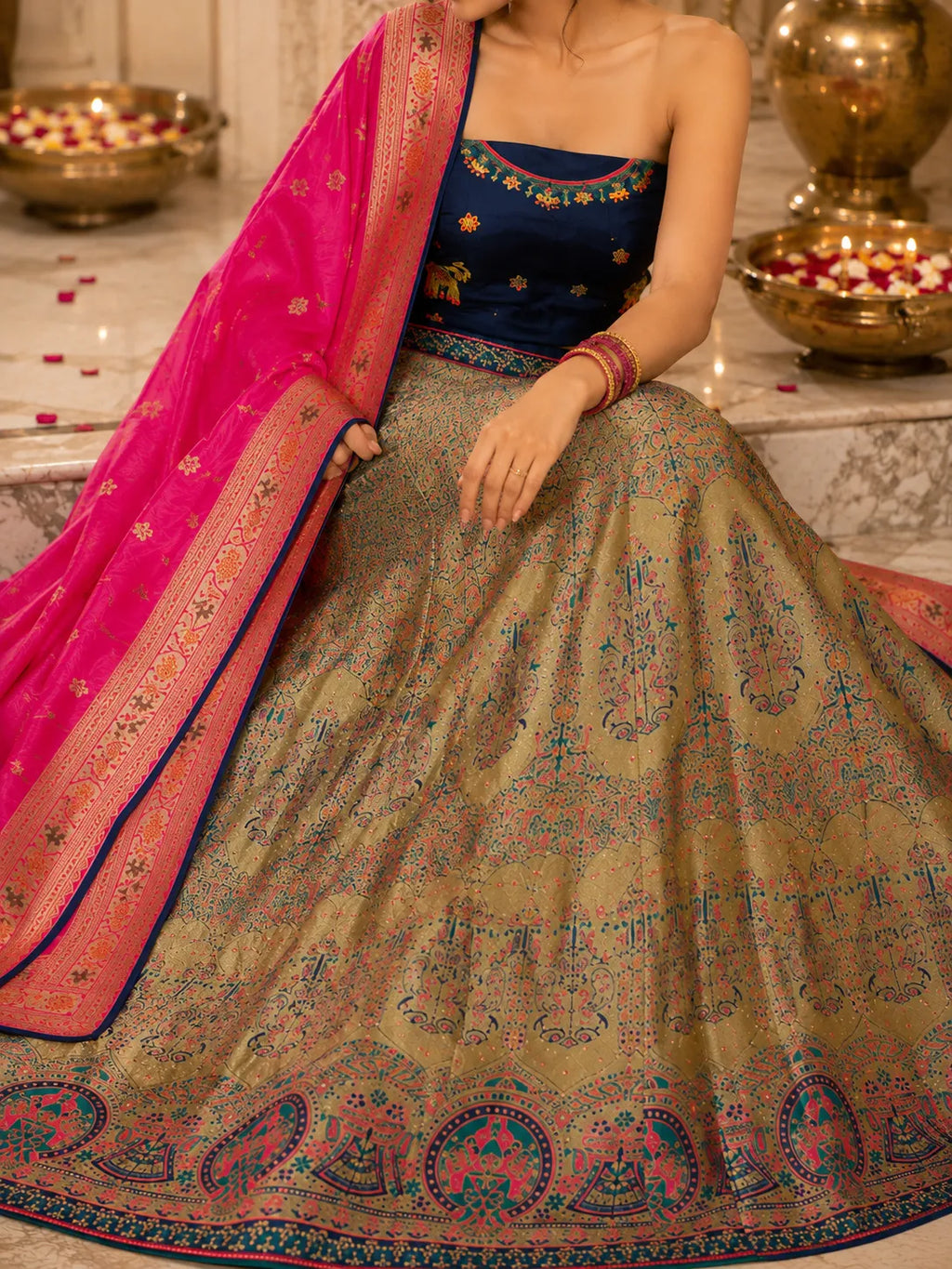 Zareen Banarasi Lehenga