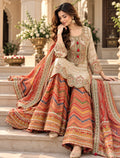 Zareen Heritage Embroidered Sharara Suit Set
