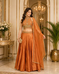 Zehra Embellished Indo Western Sharara Set