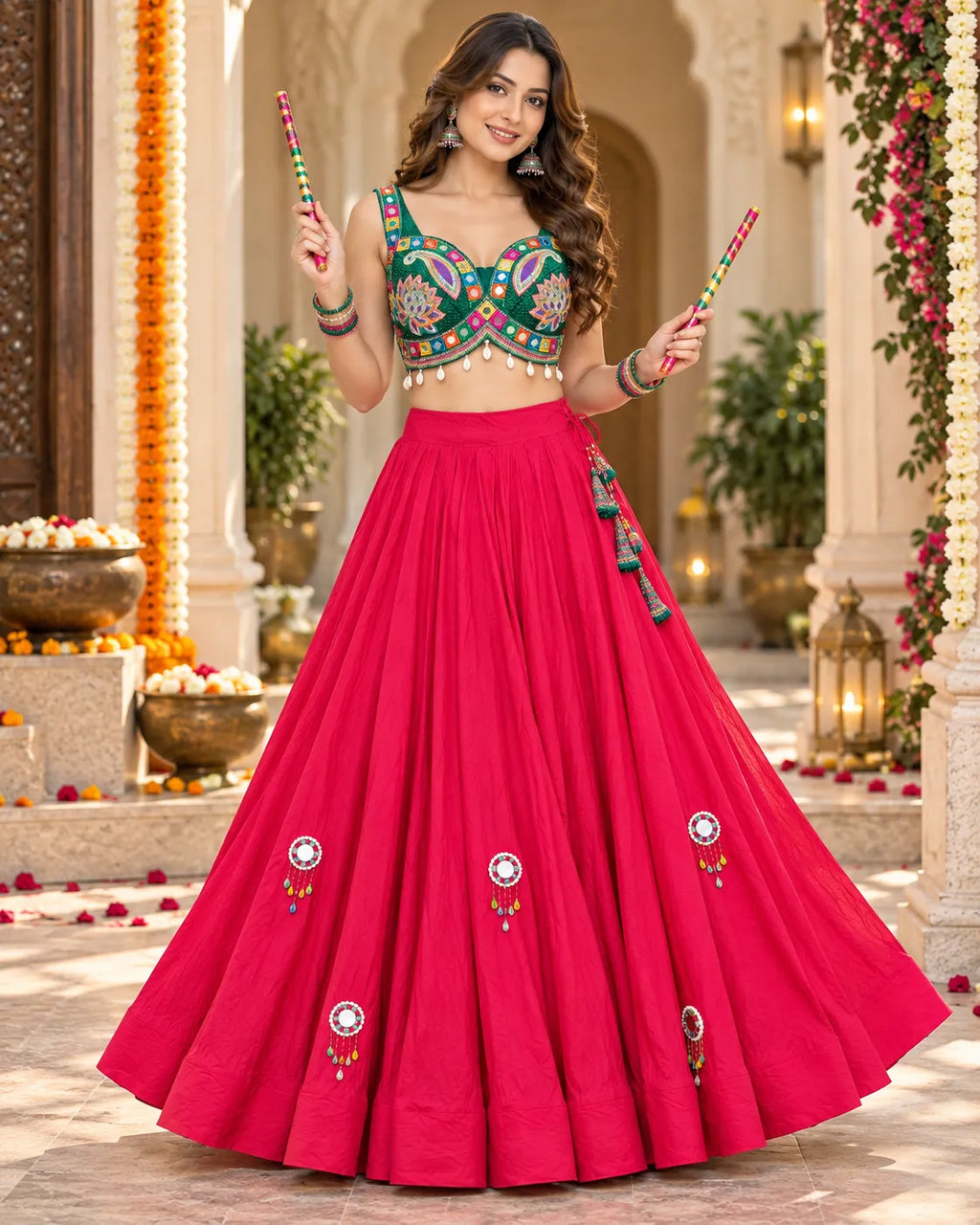 Zivanya Dandiya Chaniya Choli Set