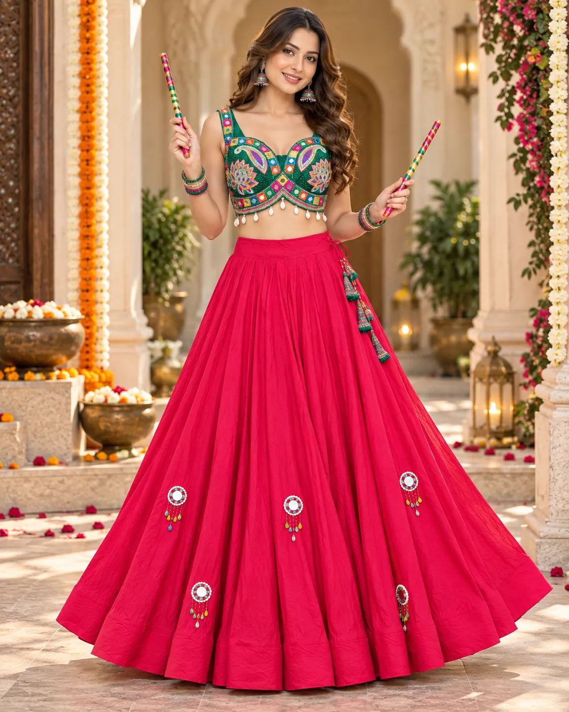 Zivanya Dandiya Chaniya Choli Set