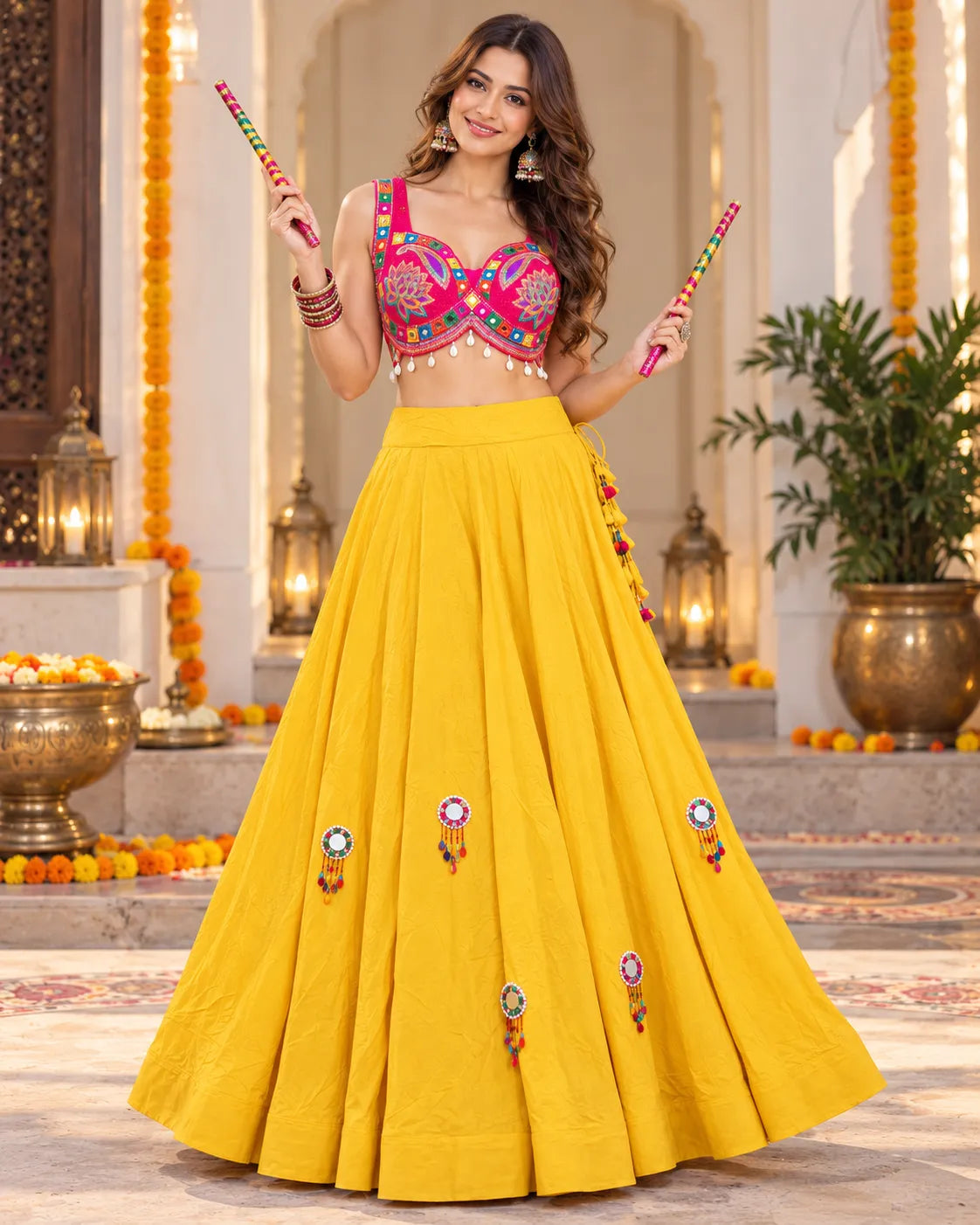 Zivanya Dandiya Chaniya Choli Set